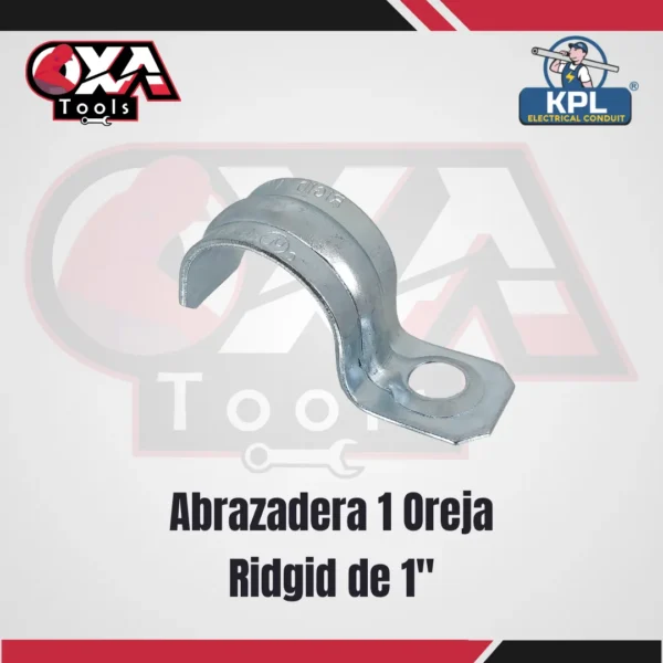 ABRAZADERA 1 OREJA RIGID DE 1" KPL
