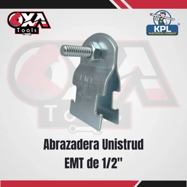 ABRAZADERA UNISTRUD EMT 1/2" KPL
